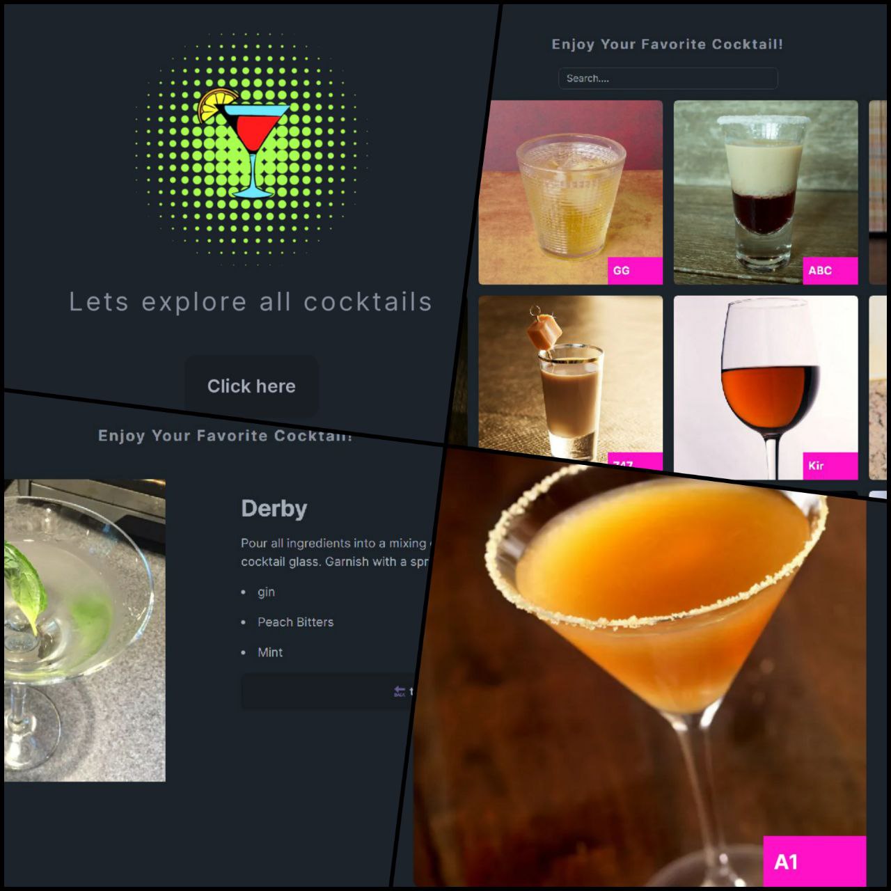 Cocktails Explorer preview